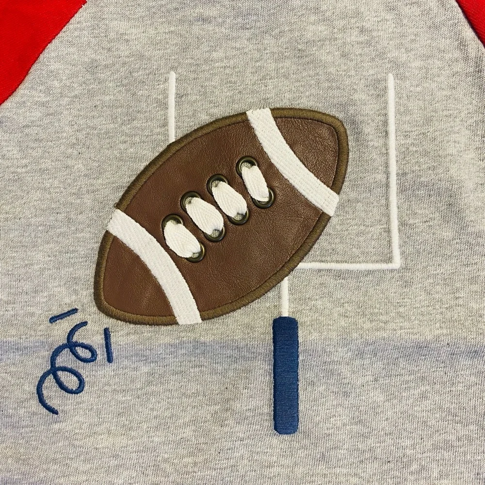 📌🆕 Gymboree • Preppy Puppy • Football • Shirt